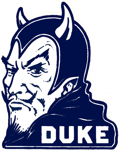 Duke Blue Devils 1941-1957 Primary Logo diy DTF decal sticker